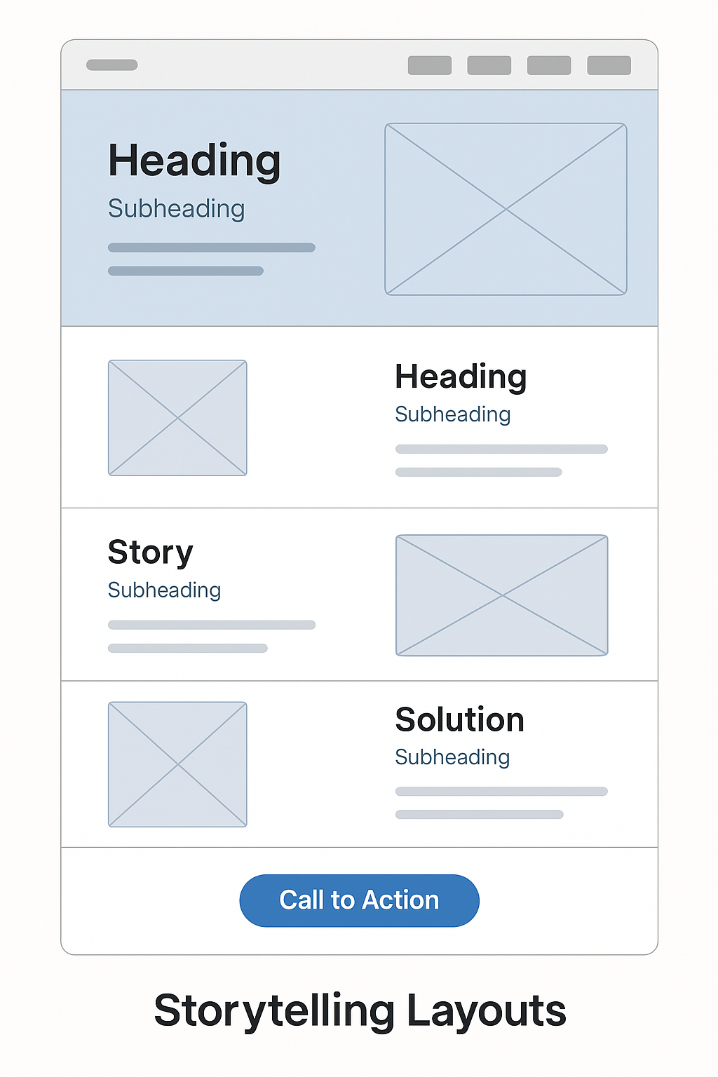 Storytelling Layouts