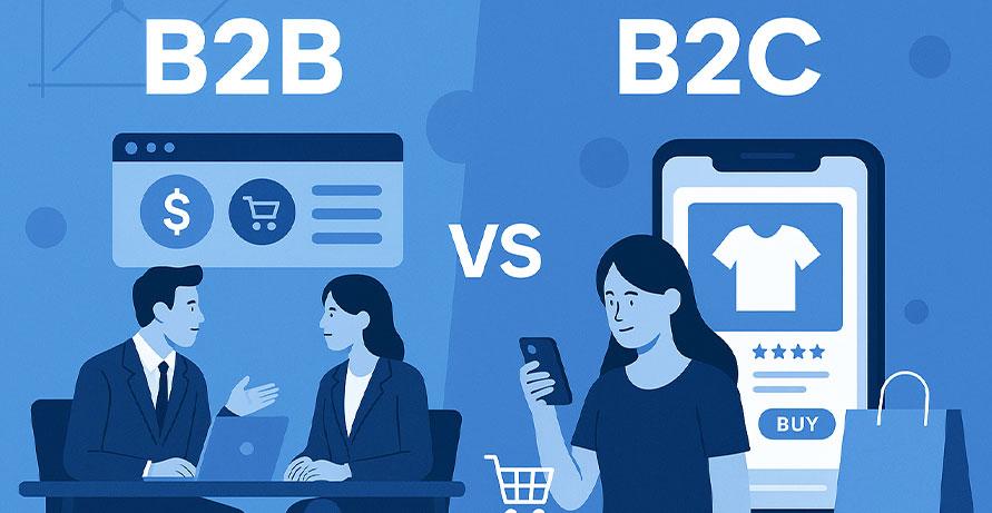 b2b ecommerce vs b2c