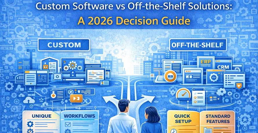 Custom Software vs Off-the-Shelf Solutions: A 2026 Decision Guide